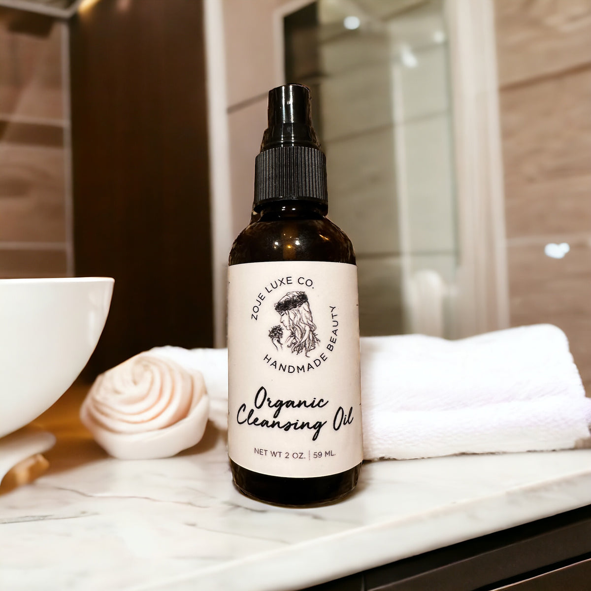 Organic Cleansing Oil – ZOJE LUXE CO.